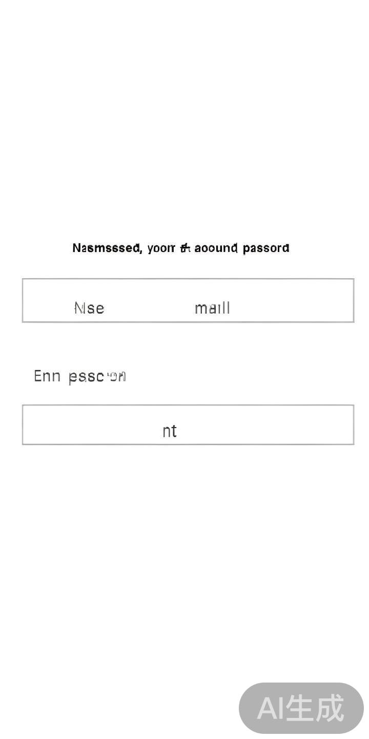 一，账号密码登录
这是最传统也是最常用的登录方式